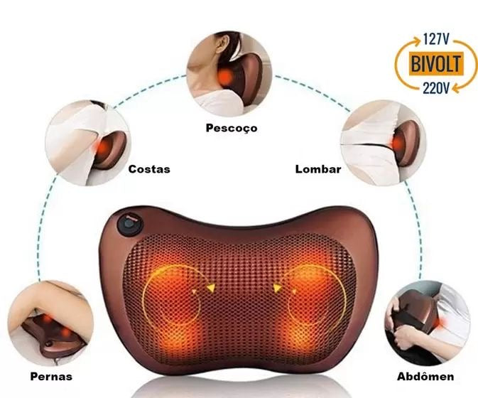 Carvexo Car Seat Neck Rest Massager Cushion